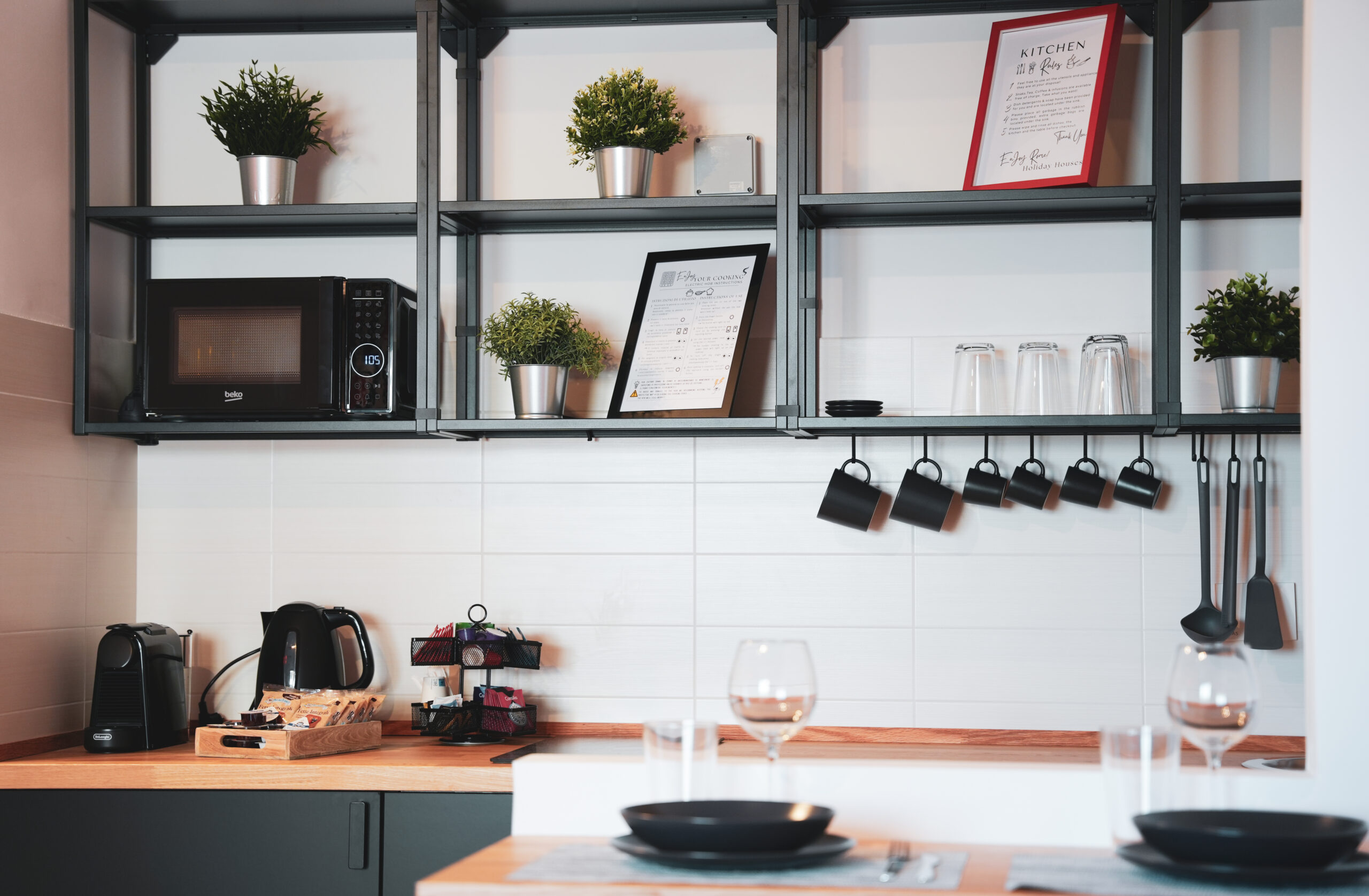 Cucina monolocale in affitto a Roma